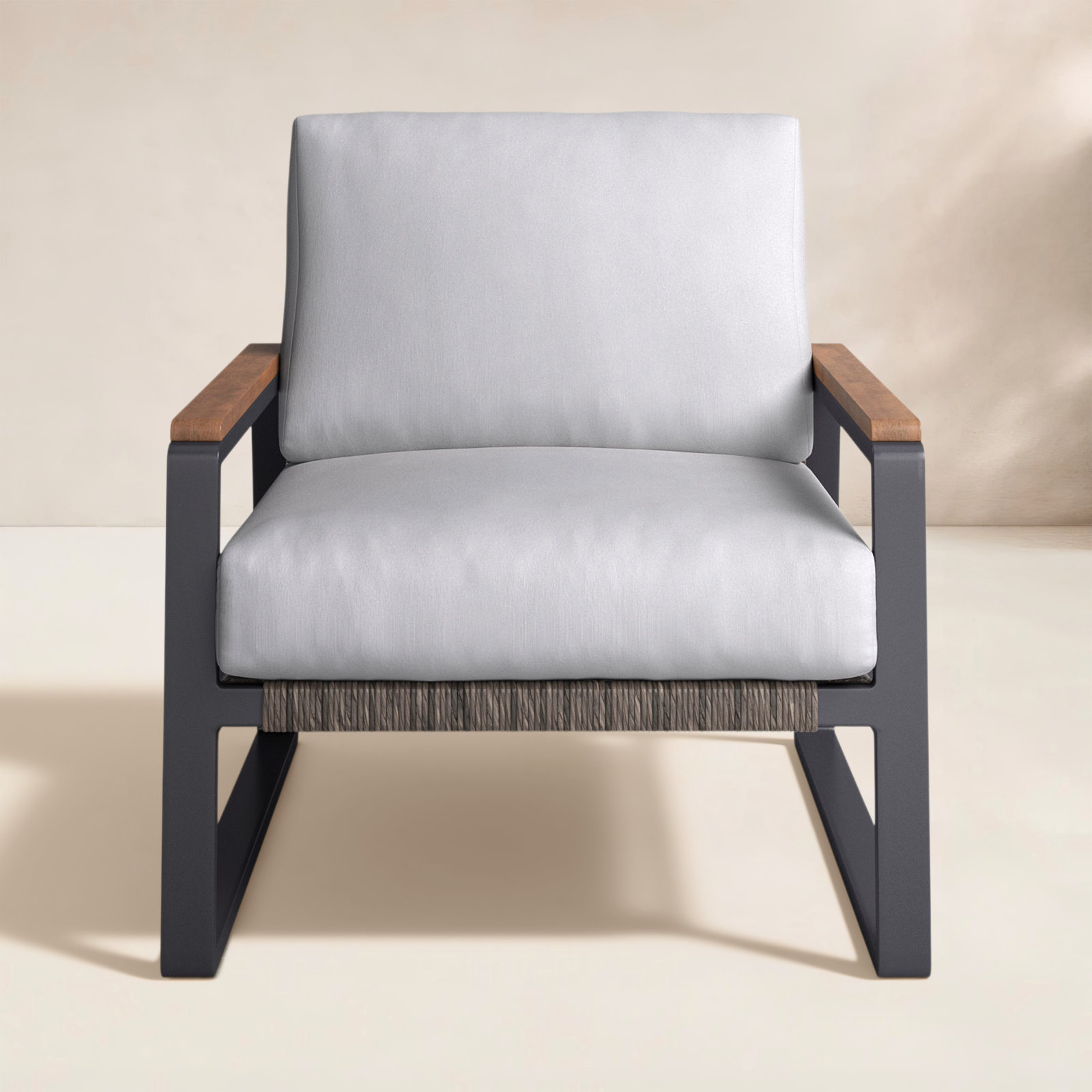 Bernie Aluminum Outdoor Lounge Chair
