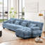 Canapé modulaire en forme de L à 4 places avec repose-pieds convertible-1517232106