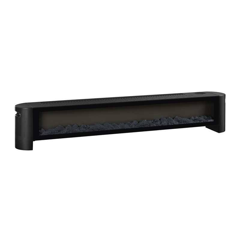 Plinthe chauffante duraflame®, noir