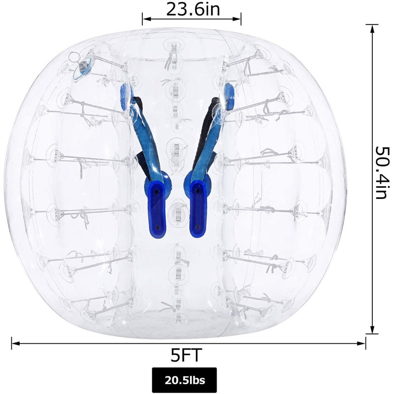 Boule gonflable gonflable, Transparent