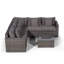 Yancey 5 Seater Rattan Corner Sofa Set-40476581