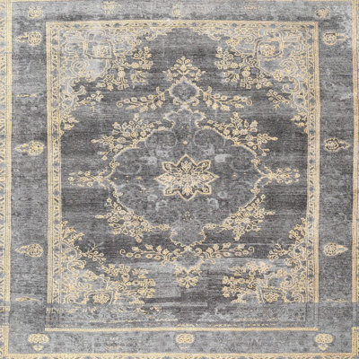 Tapis oriental gris / noir clair / beige Heinrike