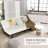 Camisha Twin 70'' Faux Leather Convertible Sofa-158951433