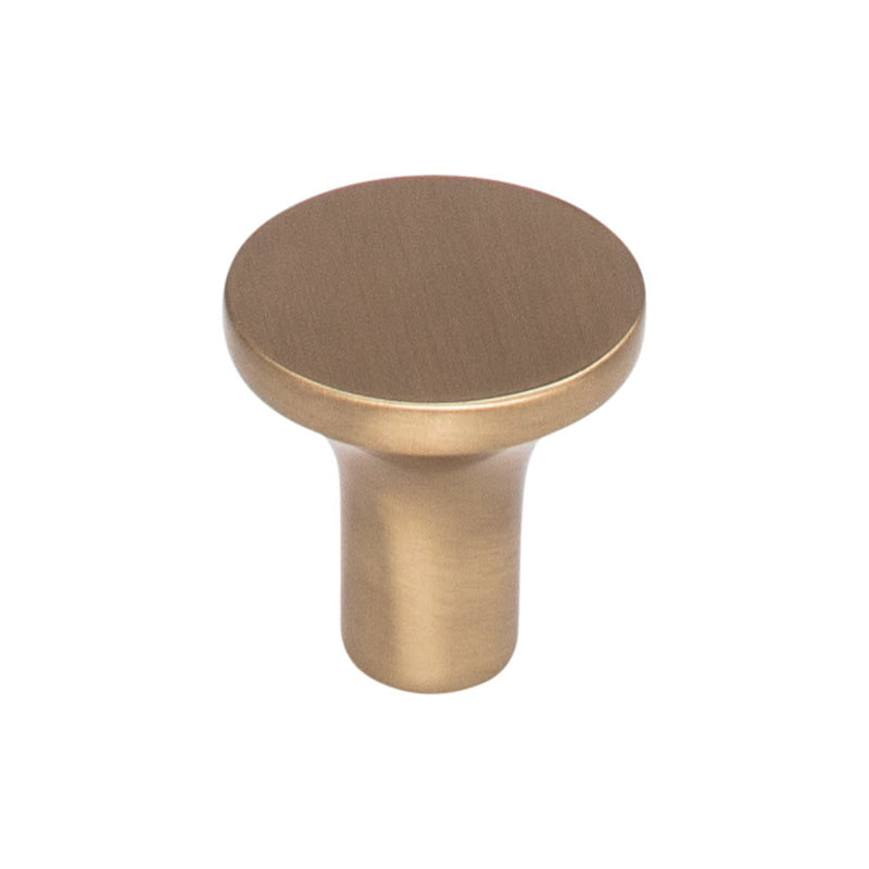 Marion Knob, Honey Bronze, 1" Knob Diameter