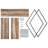 Midland Diamond 3 Tier Shelf