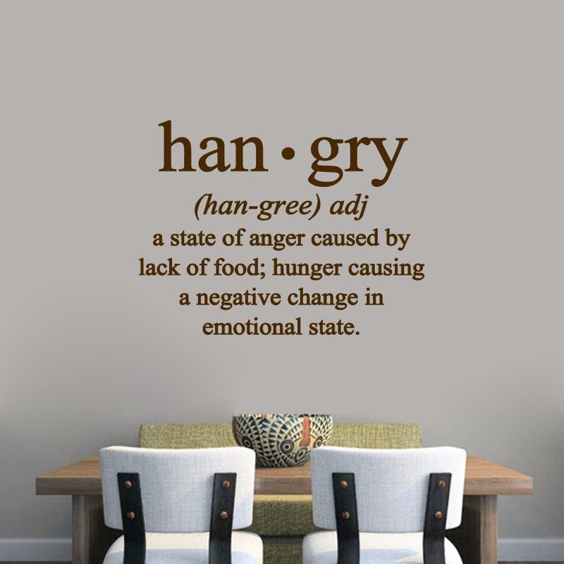 Adhésif décoratif Hangry, Brun