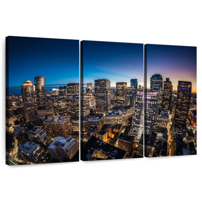 Nicci Blue Hour, horizon de Boston
