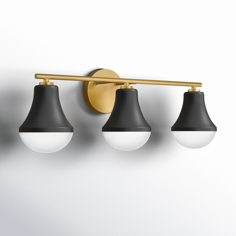 Celica 3 - Light Dimmable Vanity Light, Black