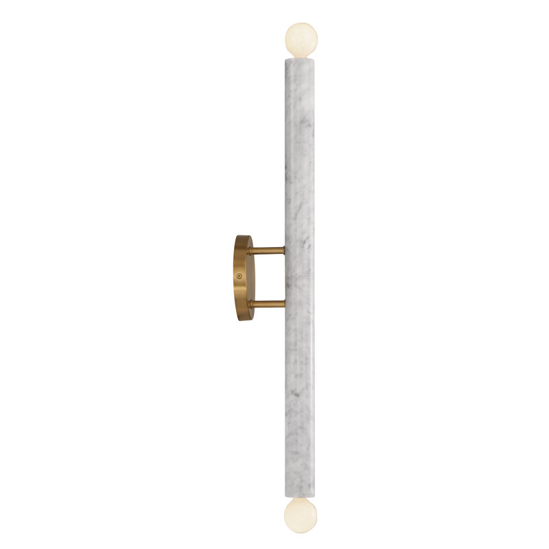 Stillwater Irmeli Metal Armed Sconce, White