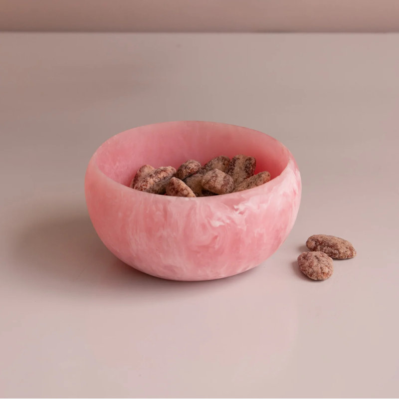 Resin Rice Bowl, Raspberry