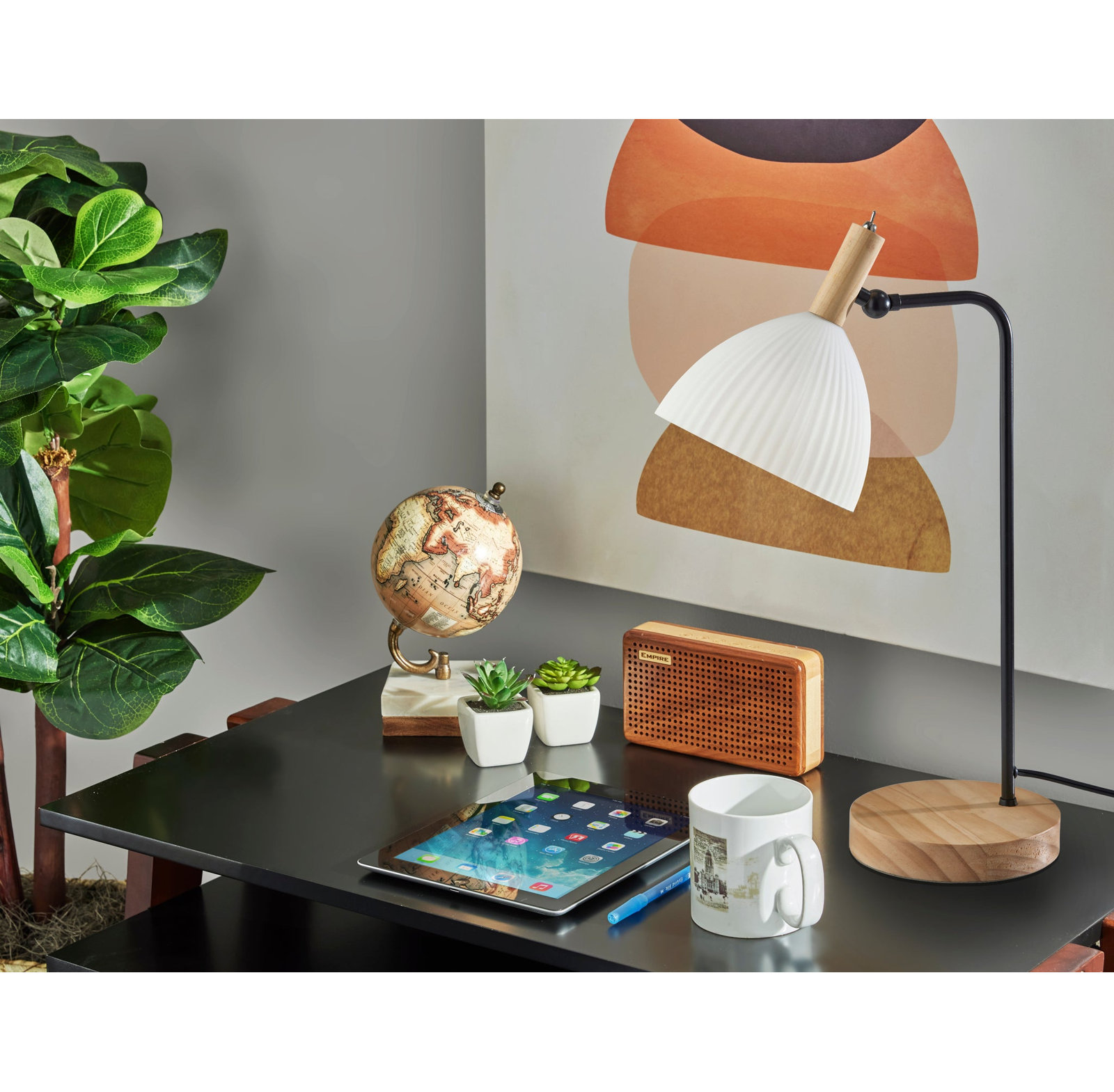 Clairmont Wood Desk Lamp
