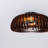 20" Low Profile Wood Grain Caged Ceiling Fan