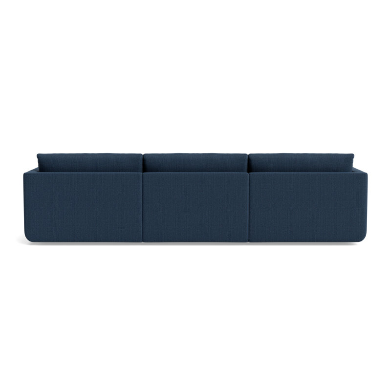 Eva Modular Sofa, Performance Weave - Navy