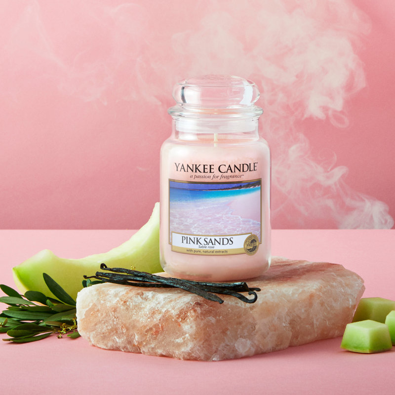 Pink Sands Scented Jar Candle