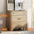 Set Of 2 Farmhouse Nightstands, Oak, 31.5"-1996705879-1996705876