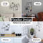 4 tablettes murales flottantes entrecroisées, solution de rangement décorative facile à assembler pour le salon, la chambre à coucher, le bureau et le stratifié en bois aggloméré durable-287595008