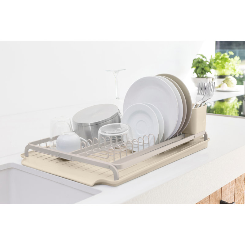 Égouttoir à vaisselle pour évier Brabantia, Beige doux