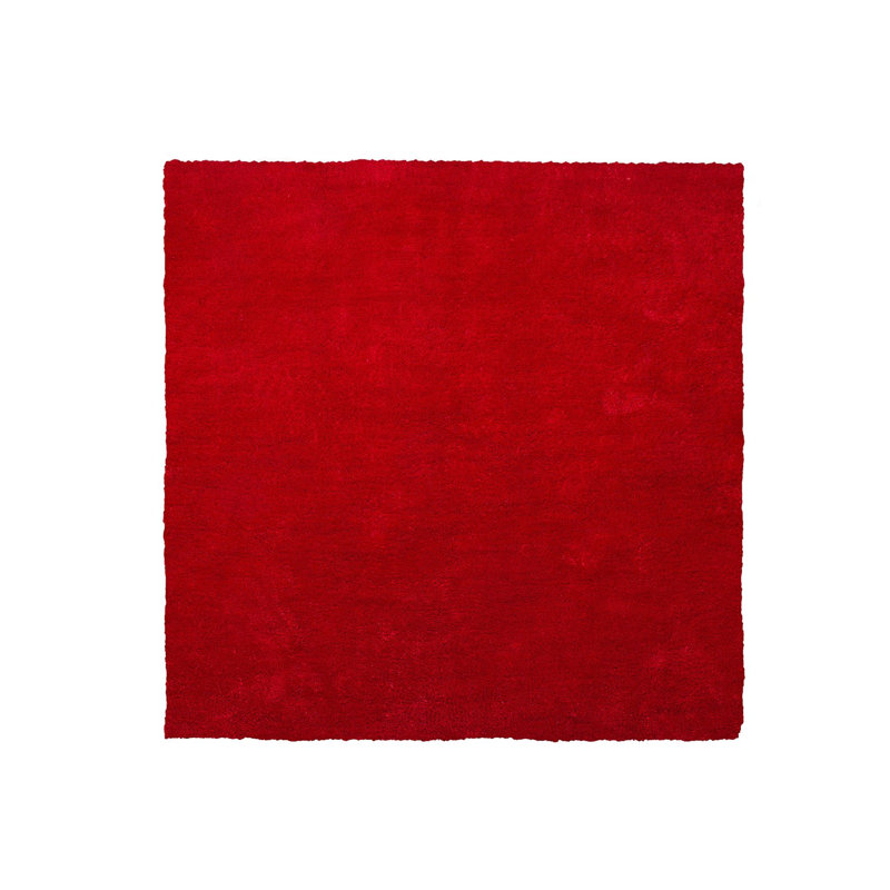Monday Solid Colour Hand Woven Area Rug, Square 200cm