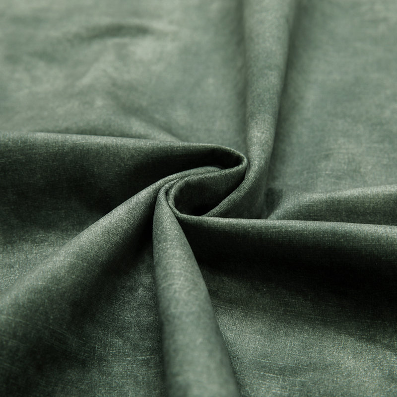 Velvet Slipper Chair, Green Velvet