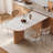 Modern solid wood base home dining table-106473898