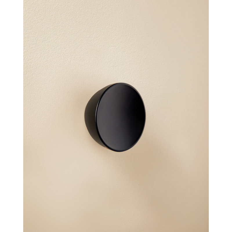 Wall-mounted Hook Sand with Durable Stainless Steel, Matte Black