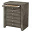 Commode 7 tiroirs pour la lingerie