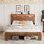 Base de lit plateforme en bois pour grand lit-403118676-403118678