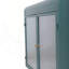 Armoire de rangement murale en métal à 2 portes avec portes et tablettes en verre trempé, idéale pour la salle de bain, la cuisine et le bureau-1385865673