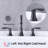 2-Handle 8 Inch Widespread Bathroom Sink Faucet ?Oil-Rubbed Bronze Lavatory Faucet 3 Hole 360° Swivel Spout Vanity Sink Basin Faucets With Pop Up Drain Assembly And Cupc Water Supply Hoses