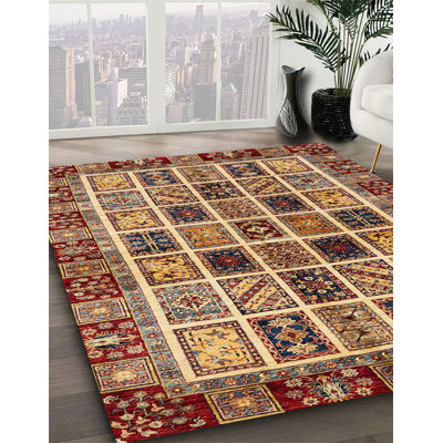 Wool Abstract Indoor Rug