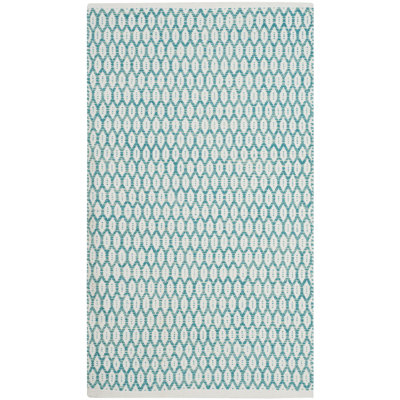 Modena Hand Woven Cotton Geometric Rug