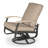 Askar Swivel Powder Coated Aluminum Outdoor Lounge Chair-19643689-19643661-19643684