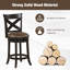 Tabouret de comptoir pivotant 26 po Bronty-689538038-708602199