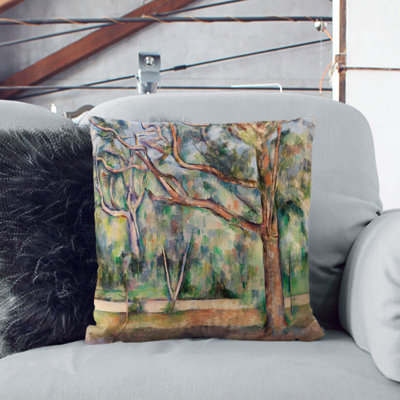 Trees and Road Scatter Cushion