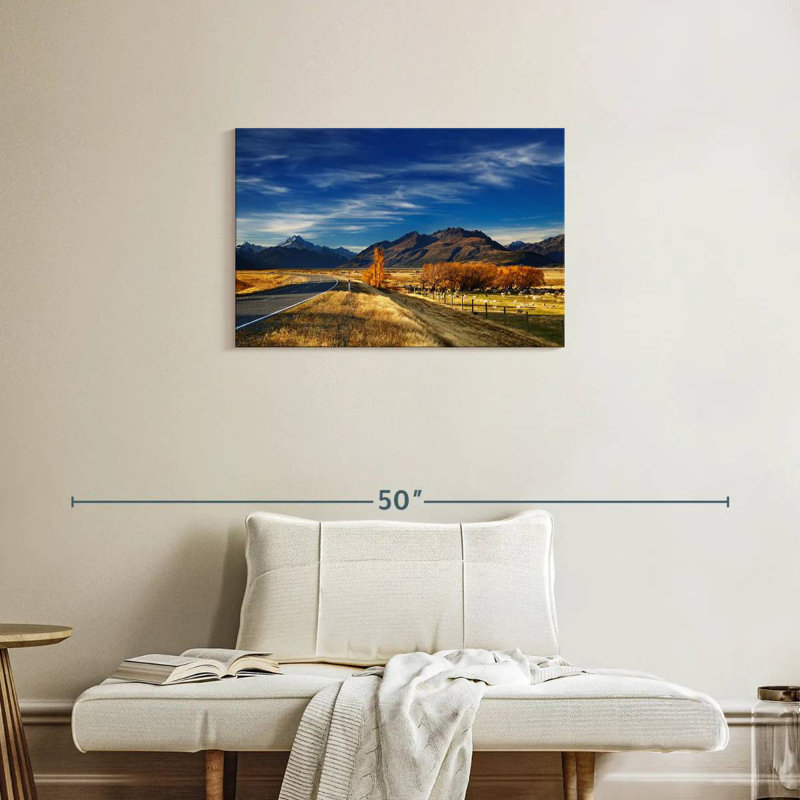 Paysage de ferme Alvord Canterbury, H 20 po x l 30 po
