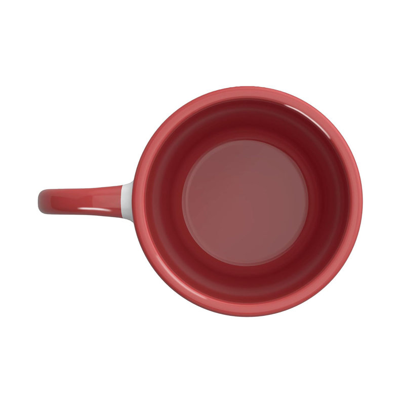 Ceramic Coffee Mug, Red
