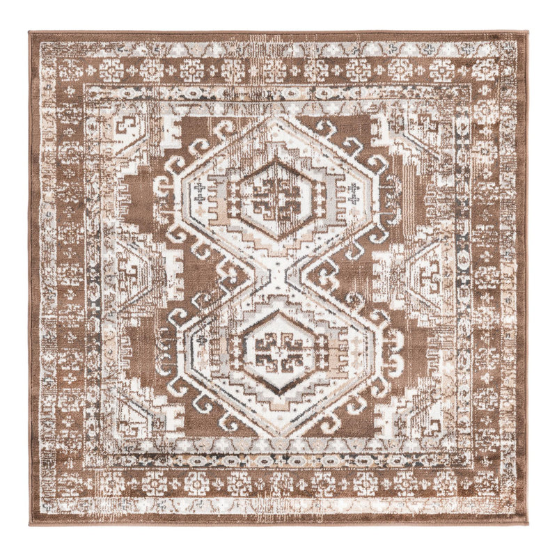 Charlotte Oriental Indoor Rug, Square 4'