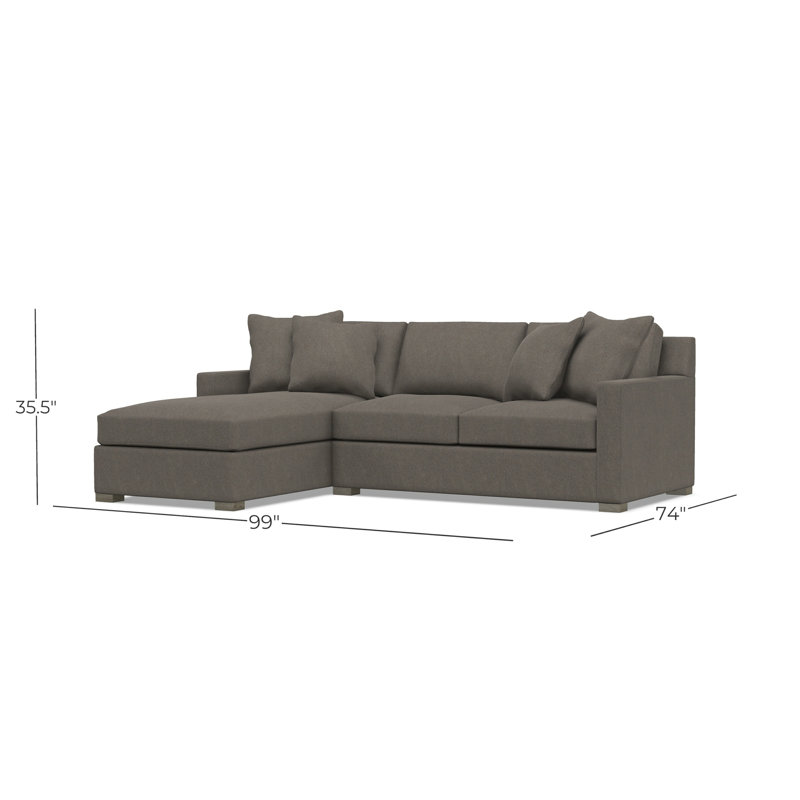 Kelsey Fabric 2 Pc Sectional, 1583-022
