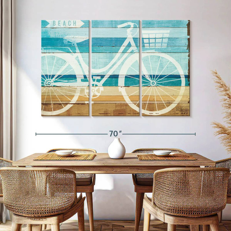 Mehar Beachscape Cruiser I, 42" H x 65" W