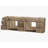 Disar 105'' Double Bathroom Vanity Base only-118864811