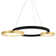 Staudt 2 - Light Dimmable LED Wagon Wheel Chandelier