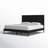 Tamita Leather Platform Bed-1806377550-1806377549