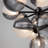 Bolla - 13-Light Chandelier - Black