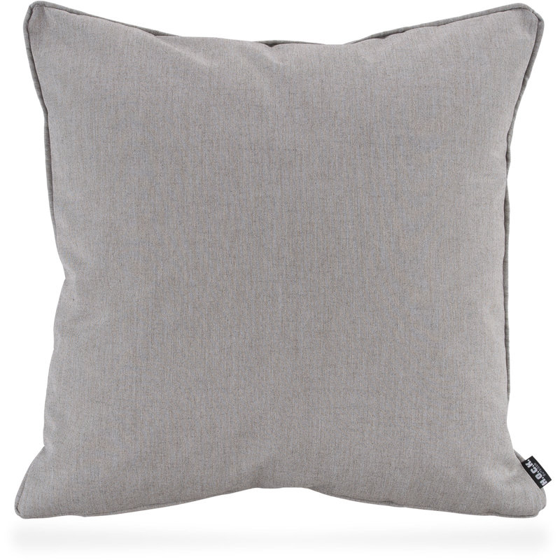 Lino Cushion, Grey, 10cm H x 50cm W x 50cm D