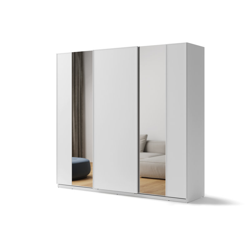 Swanhild Laminate Wardrobe, 235cm H x 250cm W x 69cm D
