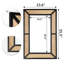 Miroir mural Brandy