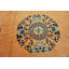 Tapis antique chinois à grandes médailles