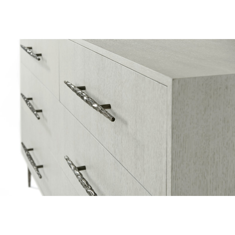 Commode 6 tiroirs Essence, Blanc