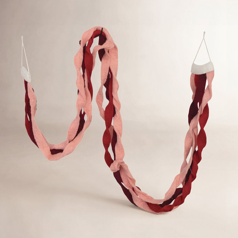 Wool Felt Ribbon Garland