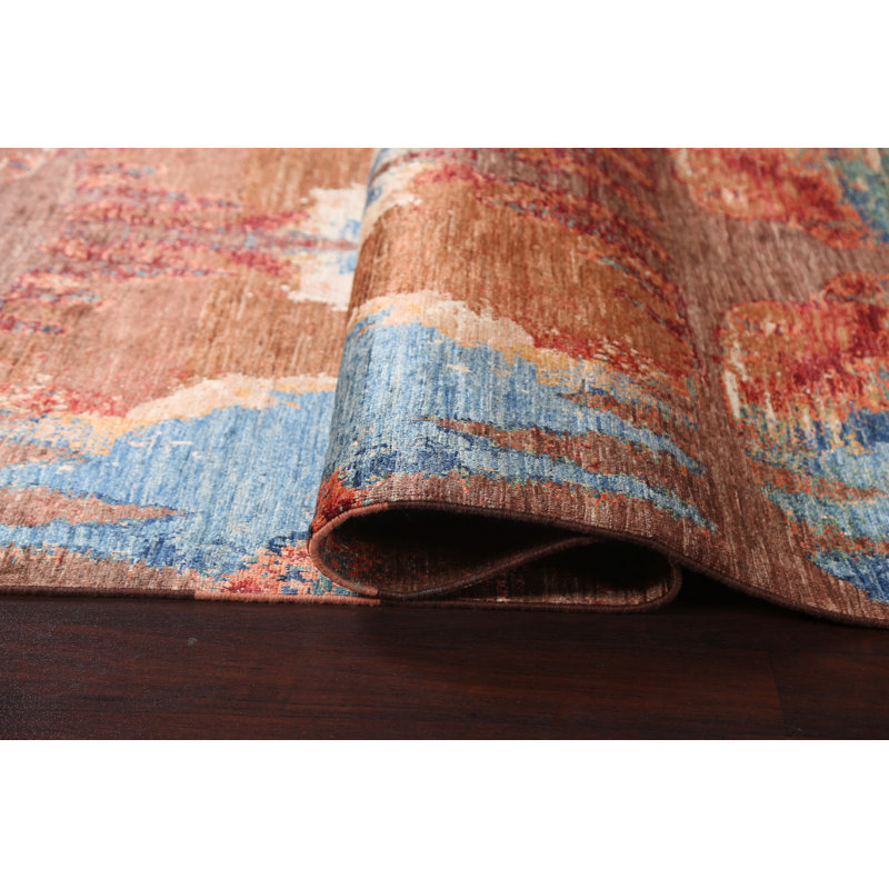 Tapis oriental en laine 6 x 8